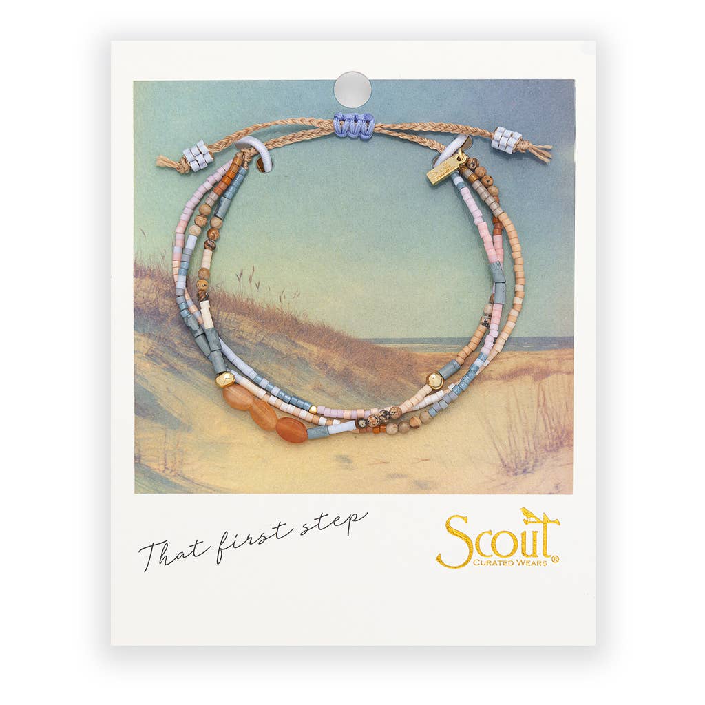 Scout Mixed Media Bracelet - Inspiration/Red Aventurine