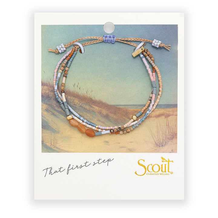 Scout Mixed Media Bracelet - Inspiration/Red Aventurine