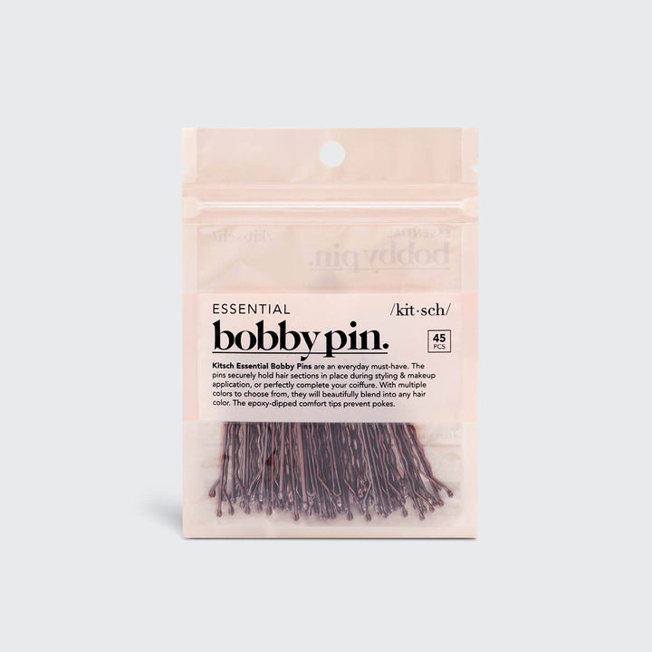 Kitsch Essential Bobby Pins 45pc - Brown
