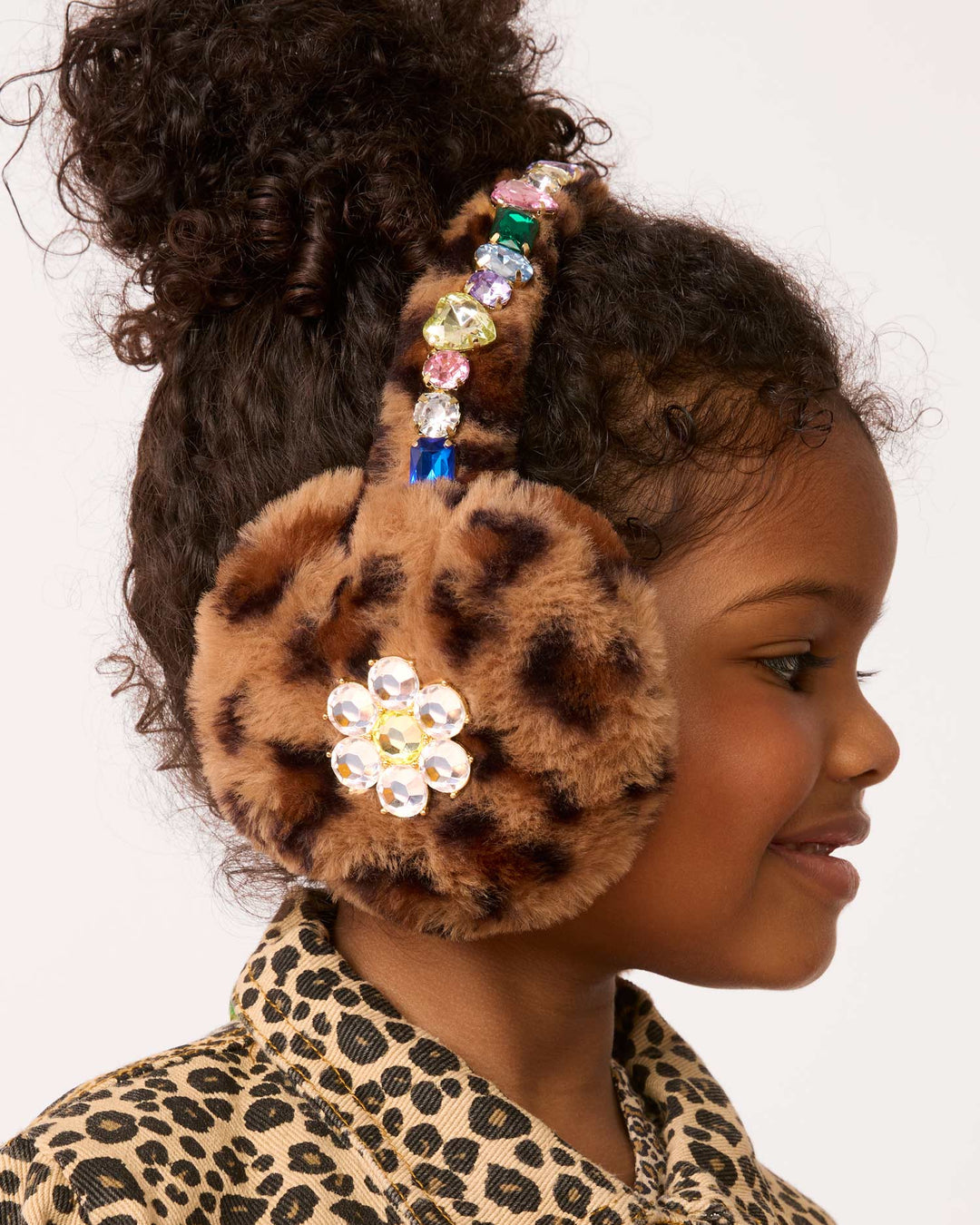 Super Smalls Jungle Jeweled Ear Muffs