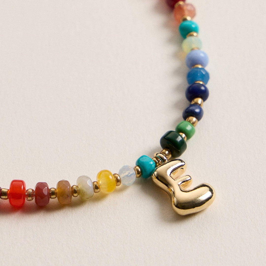 Groovy Girl Initial Necklace