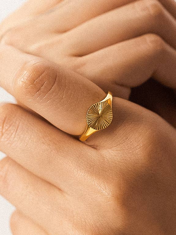 Solar Signet Ring