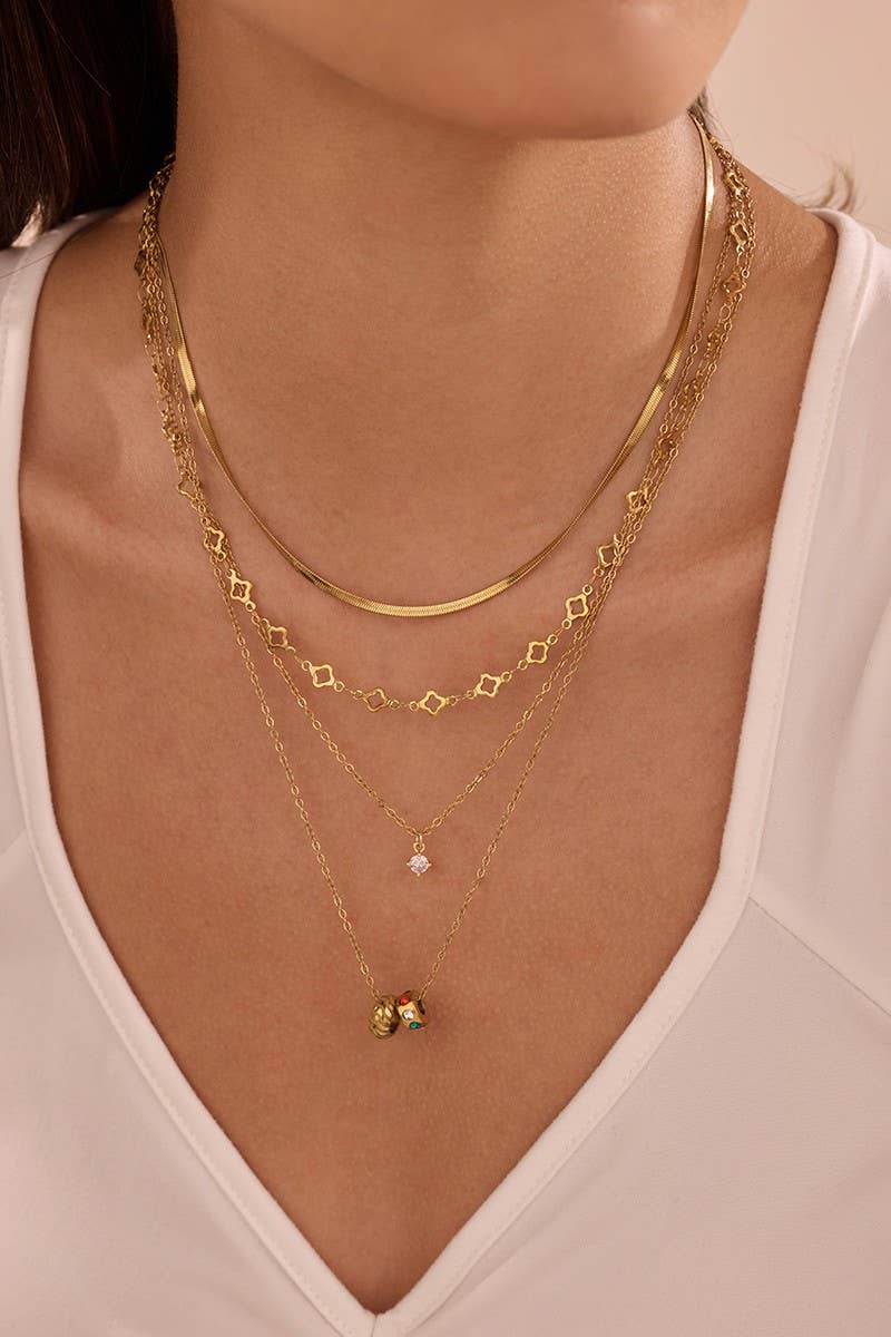 Golden Layers Necklace