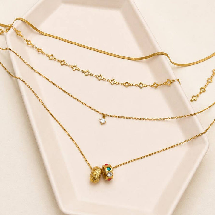 Golden Layers Necklace
