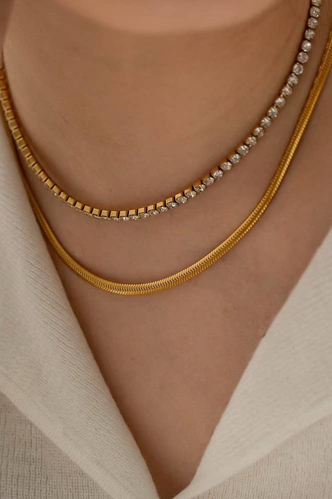 The Afterglow Layered Necklace
