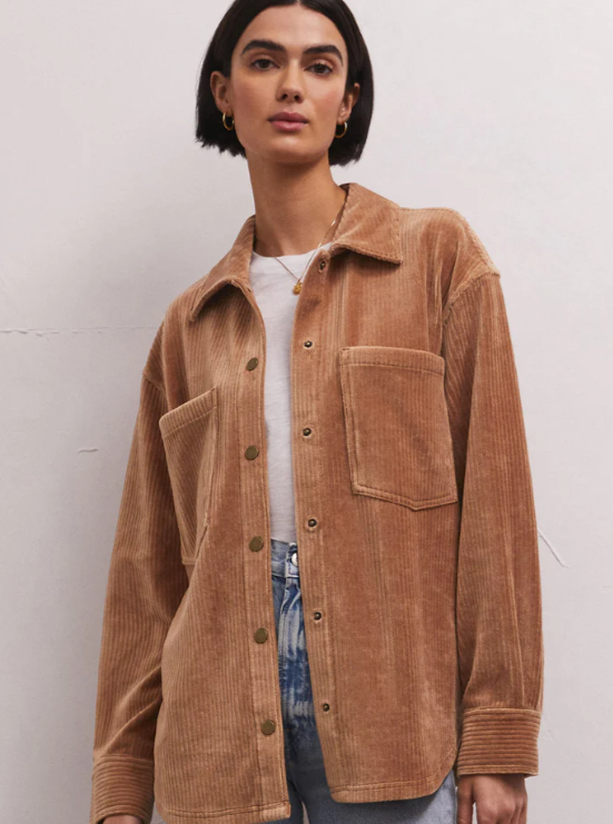 Z Supply Union Knit Cord Jacket