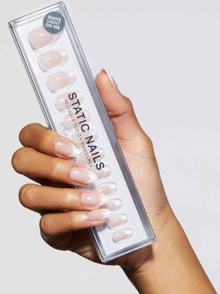 Static Nails Quiet Luxury Almond