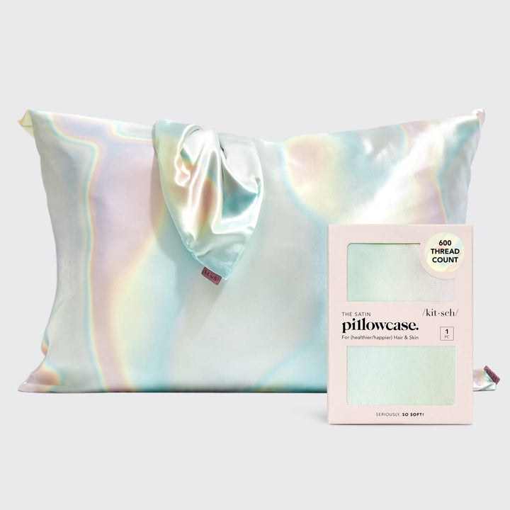 Kitsch Satin Pillowcase Standard - Aura