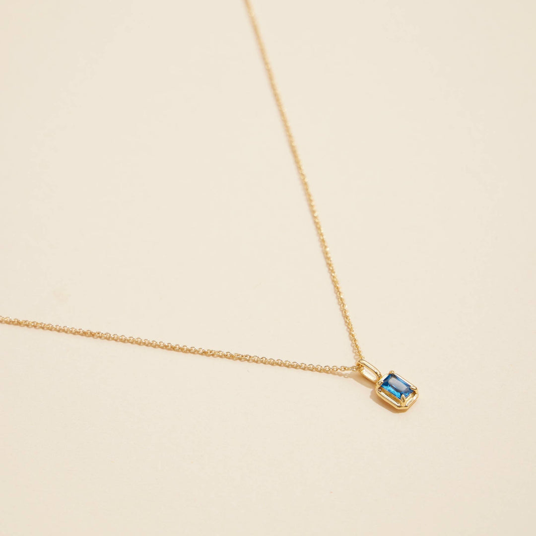 Shine Away Birthstone Necklace