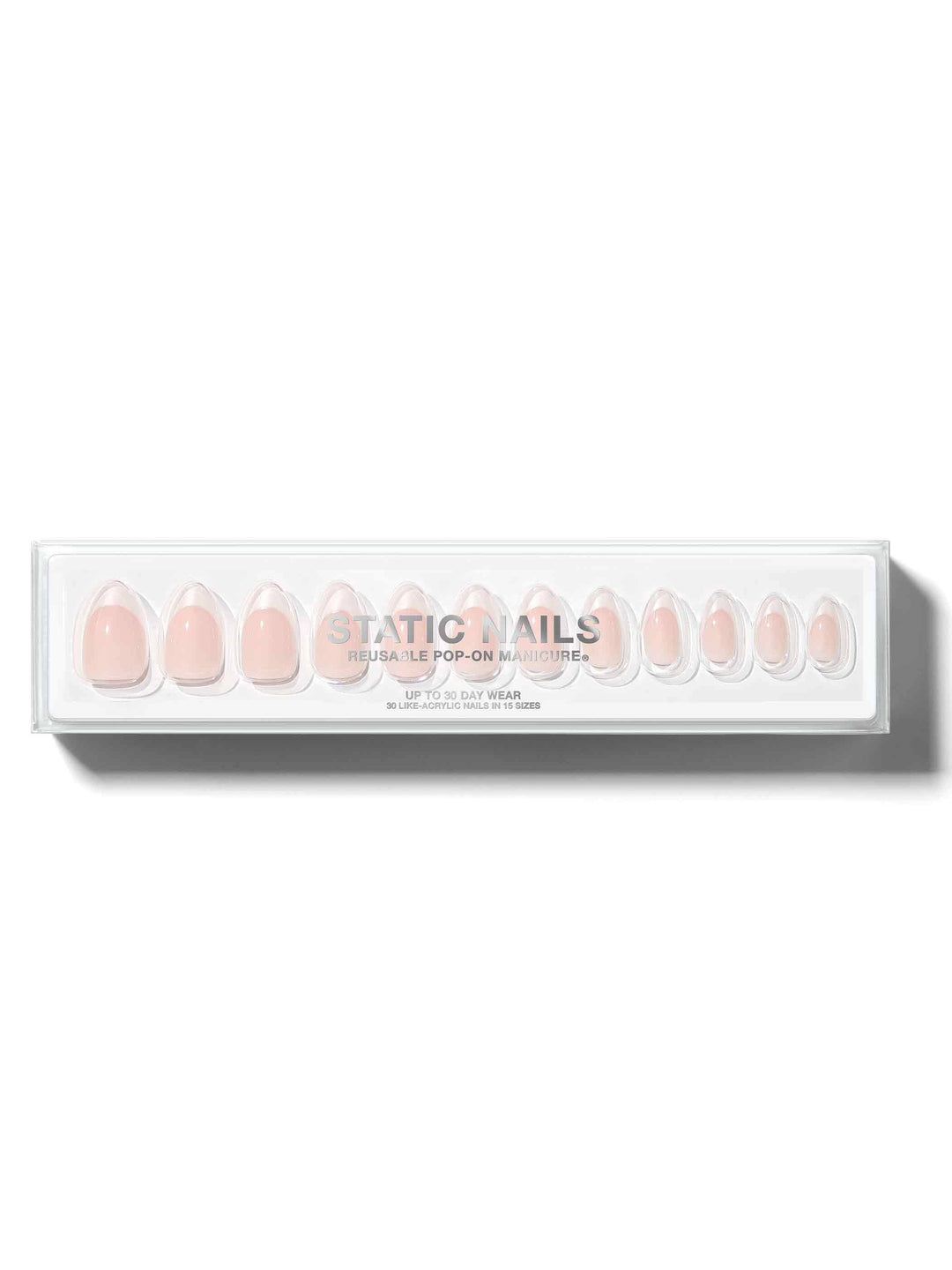 Static Nails Quiet Luxury Almond