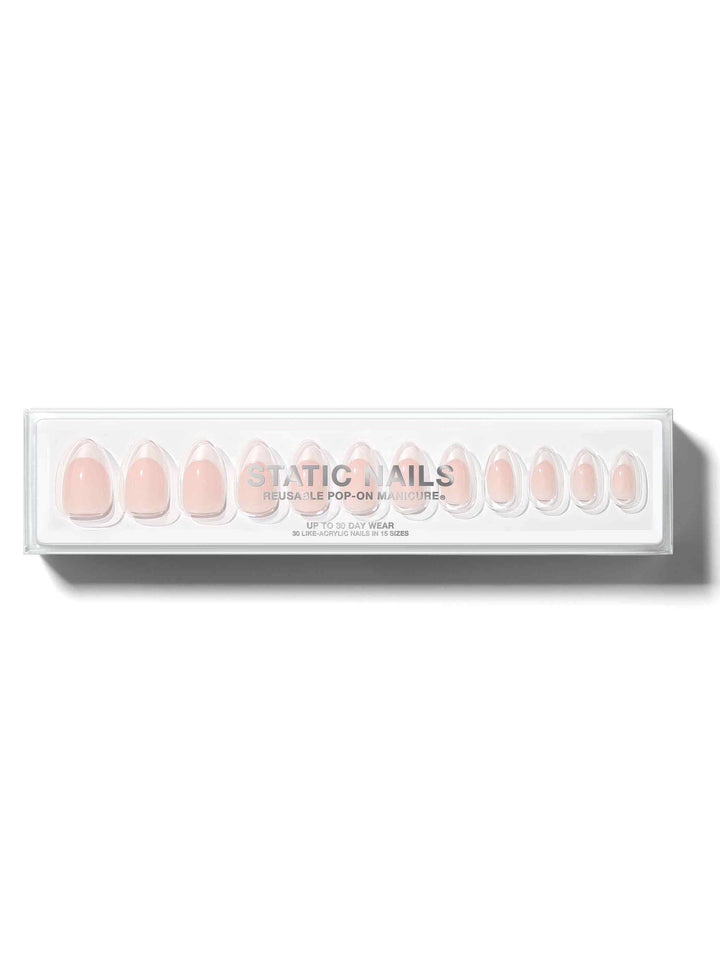 Static Nails Quiet Luxury Almond