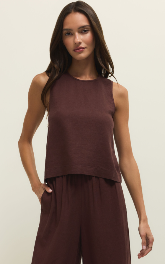Z Supply Sloane Linen Top