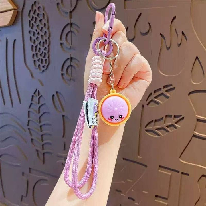 Happy Go Lucky Wristlet Keychain