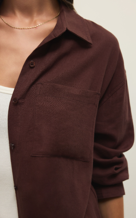 Z Supply Alfie Button Up Shirt