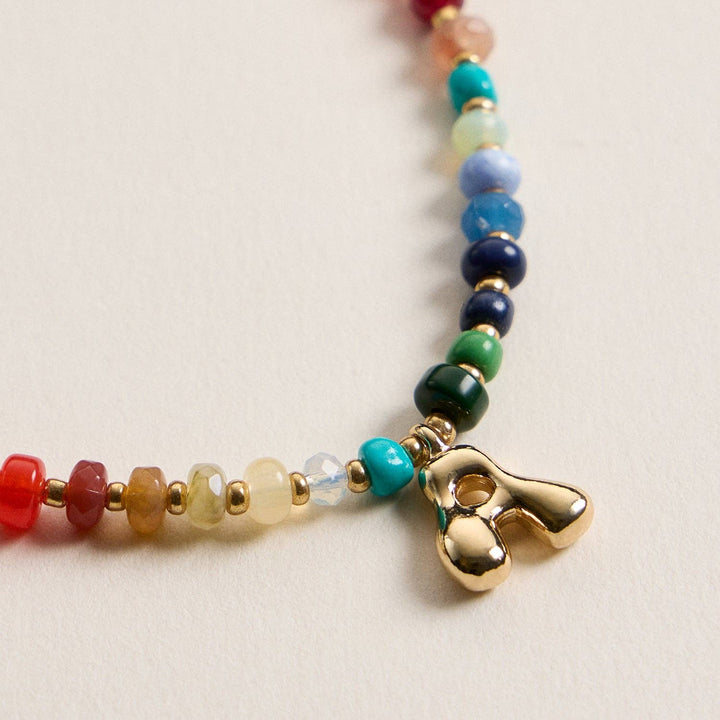 Groovy Girl Initial Necklace