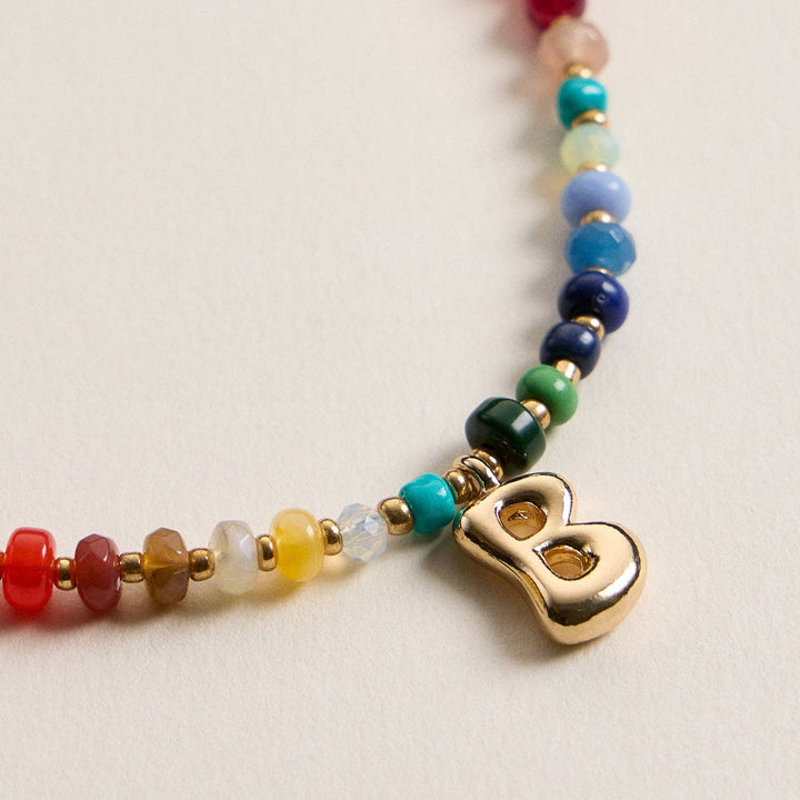 Groovy Girl Initial Necklace