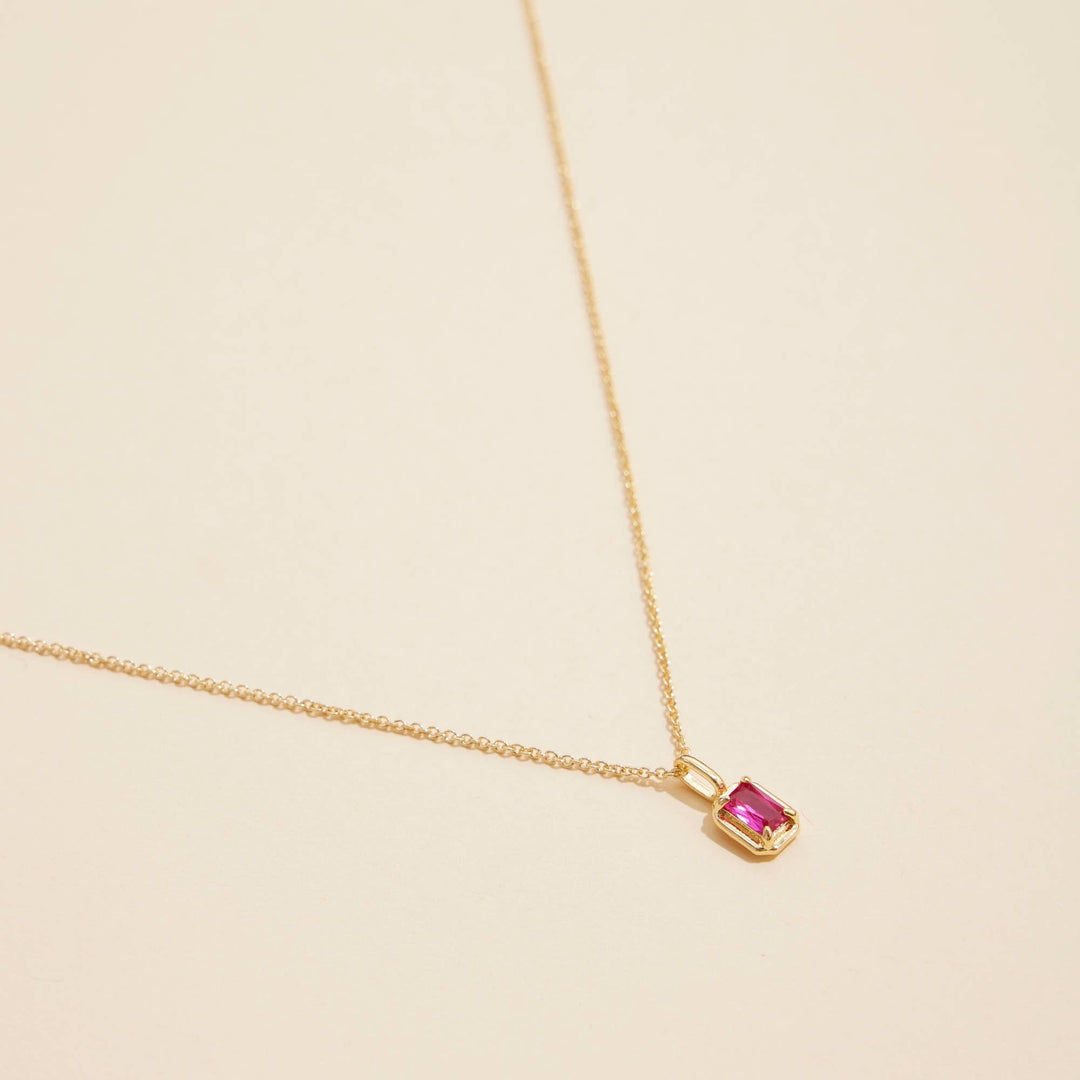 Shine Away Birthstone Necklace