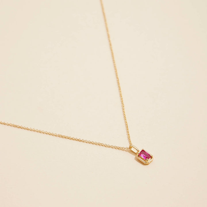 Shine Away Birthstone Necklace