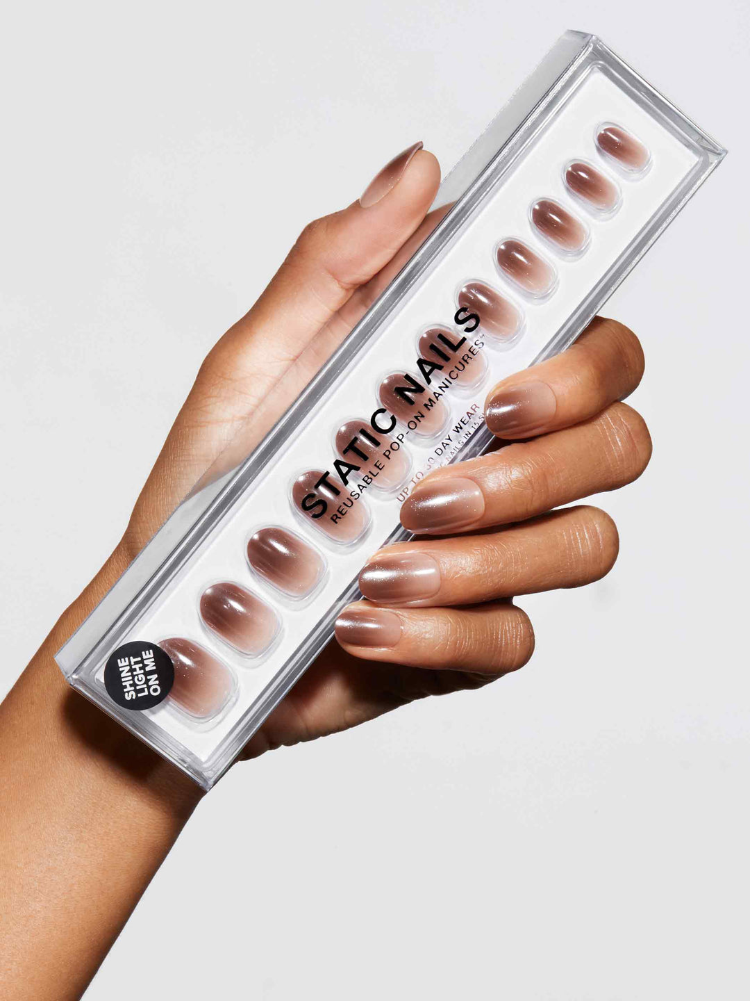Static Nails Silhouette Round