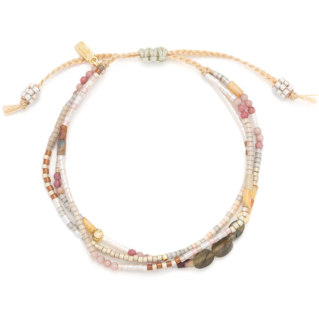 Scout Mixed Media Bracelet - Magic/Labradorite