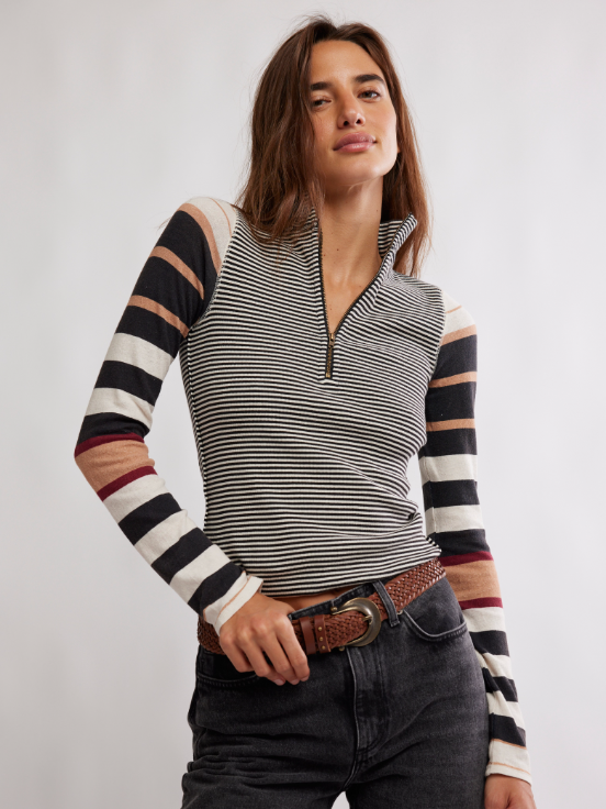 Free People Avery Zip Up