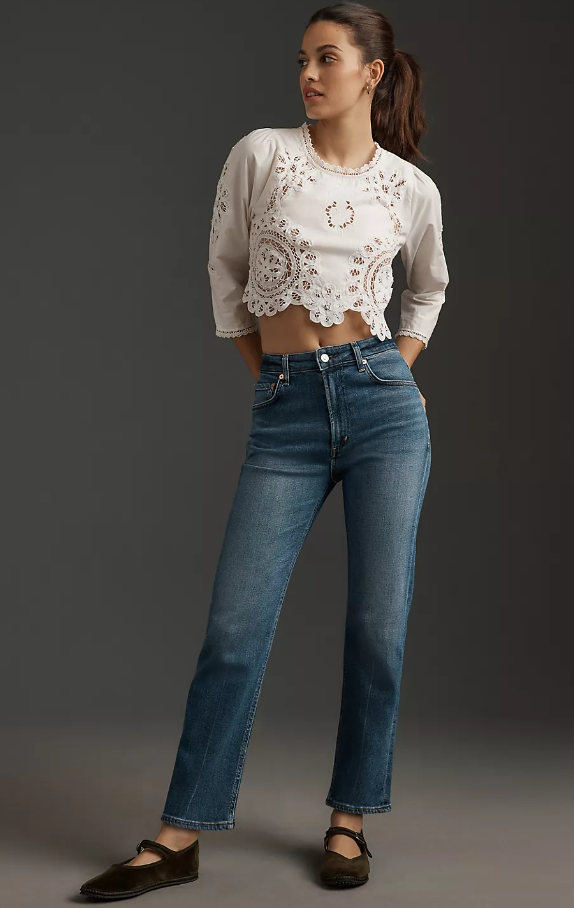 Citizens Of Humanity Zurie Ankle in Abalone