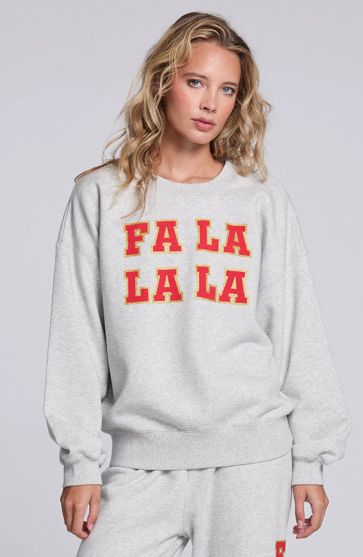 Chaser Fa La La La Pullover