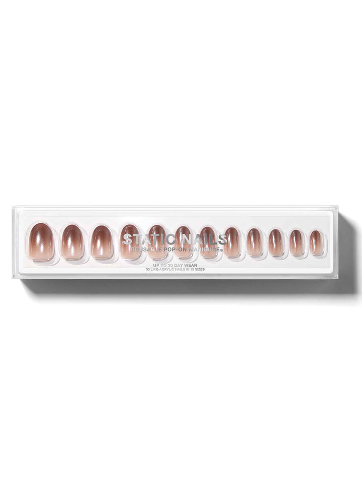 Static Nails Silhouette Round