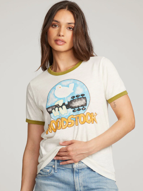 Chaser Woodstock - Bird On Guitar Tee
