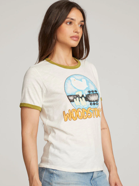 Chaser Woodstock - Bird On Guitar Tee