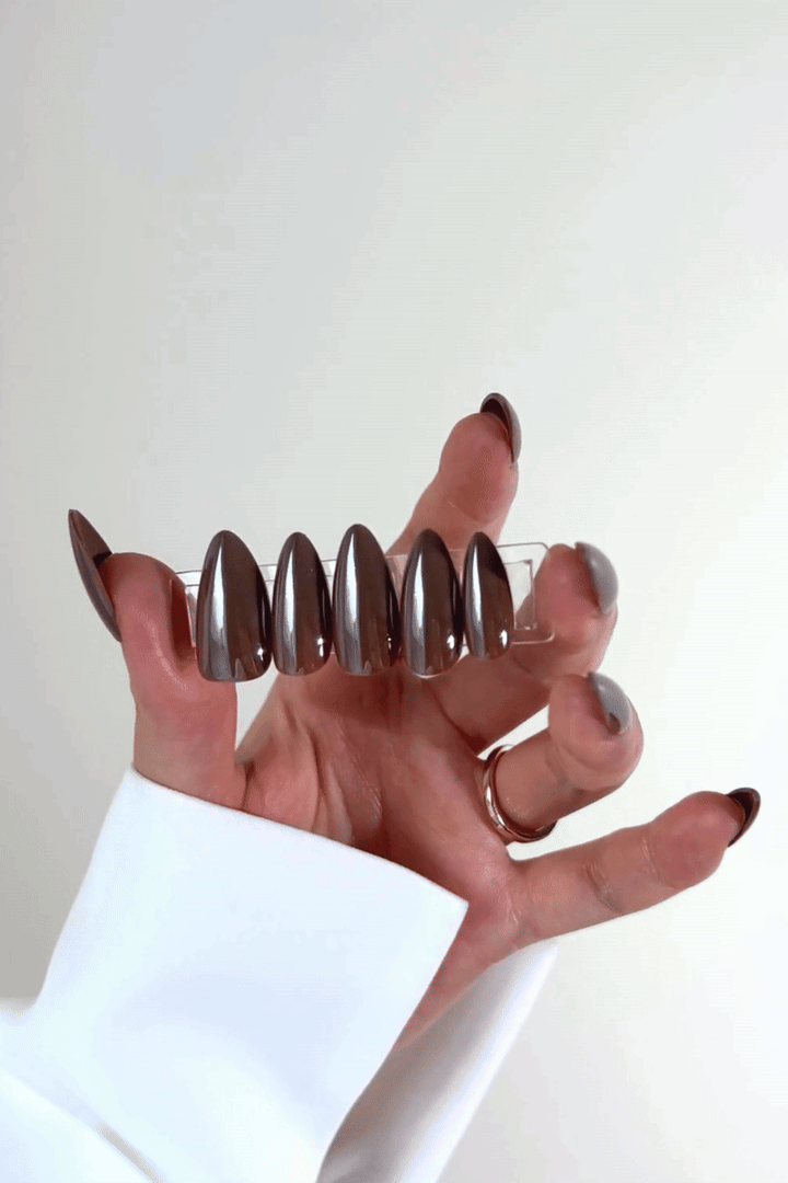 Bonmuz Brown Sugar Press-On Nails