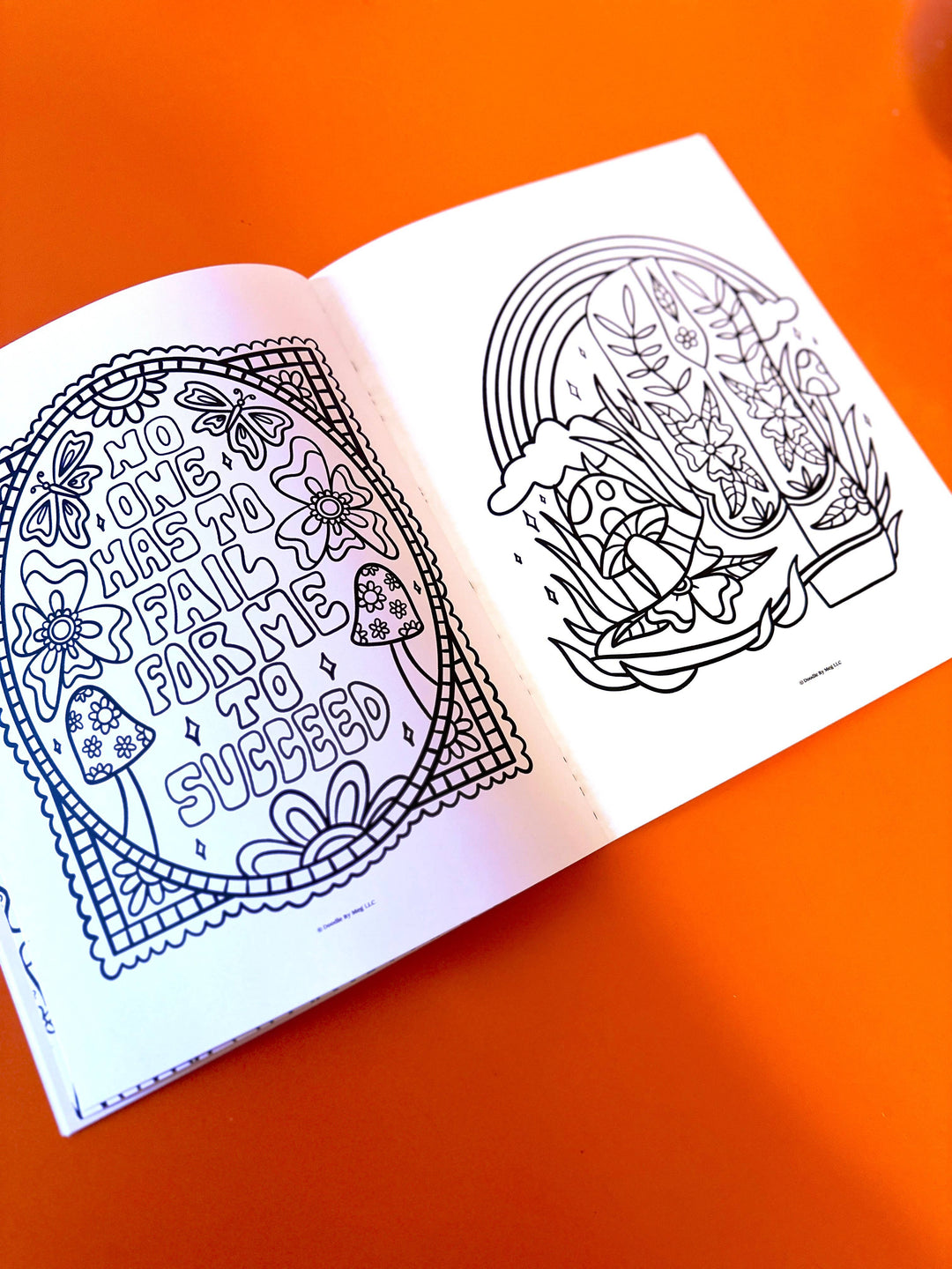 A Doodle Filled Coloring Book