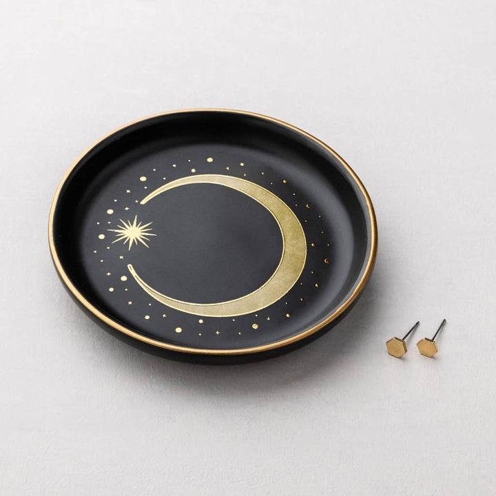 Scout Crescent Jewelry Dish & Stud Earring Set