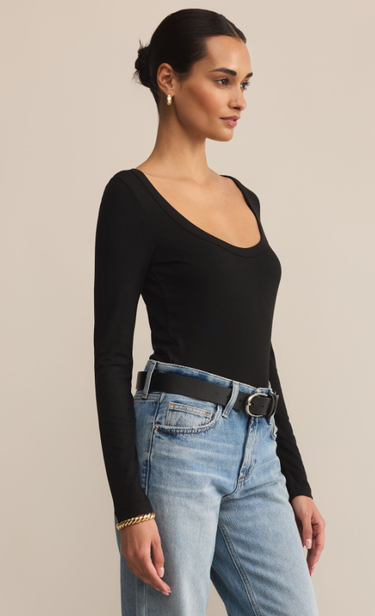 Z Supply Second Skin Scoop Neck Top