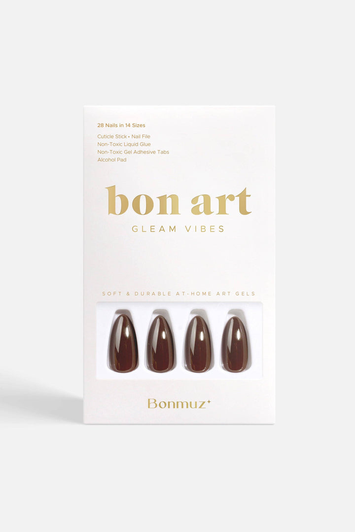 Bonmuz Brown Sugar Press-On Nails