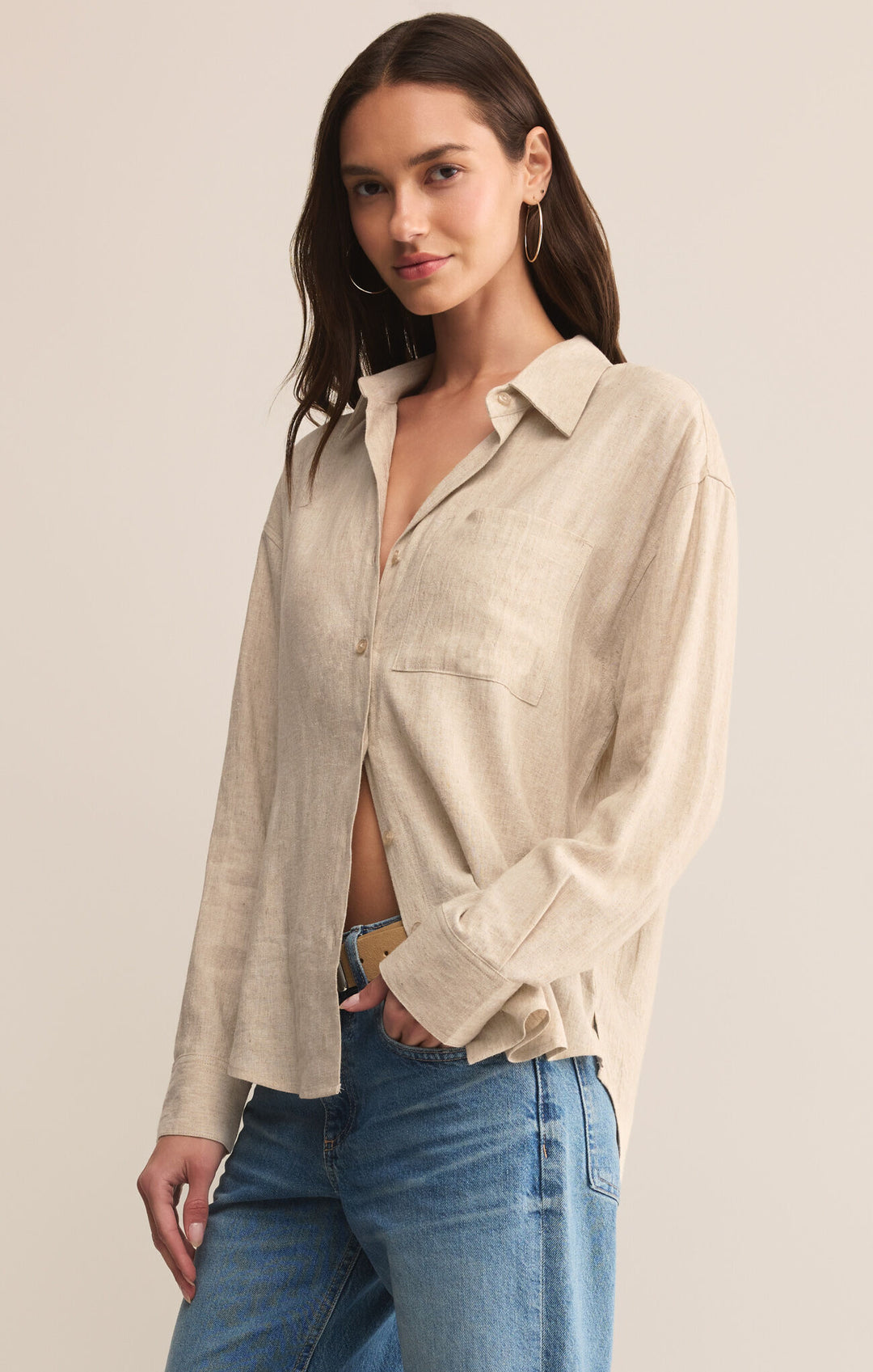 Z Supply Alfie Button Up Shirt