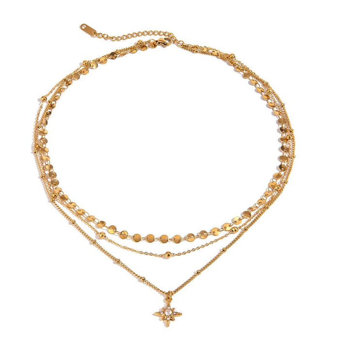 Celestial Hour Layered Necklace