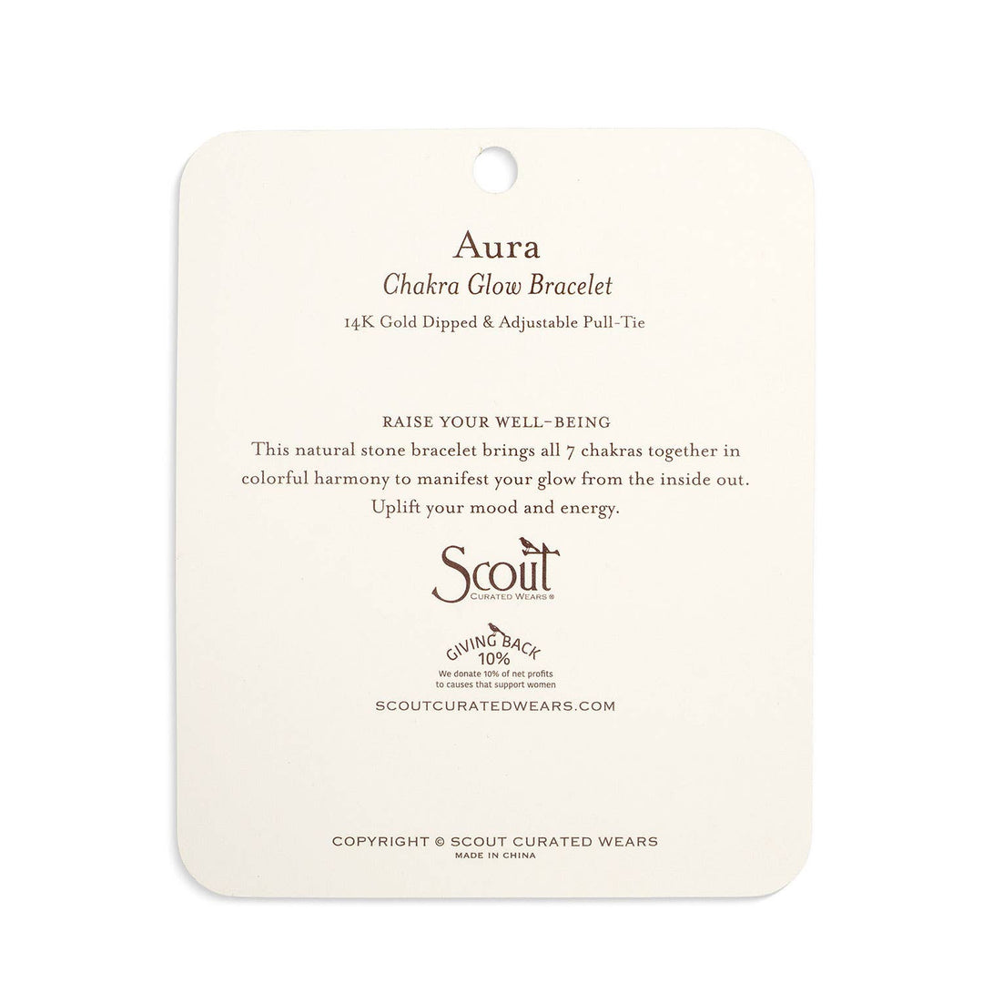 Scout Chakra Glow Bracelet - Aura/Well-Being