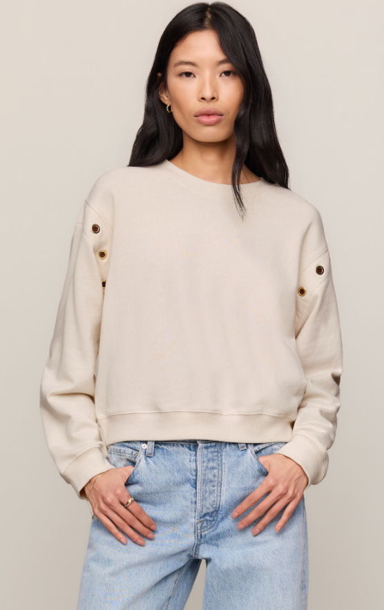 Z Supply Axel Grommet Sweatshirt