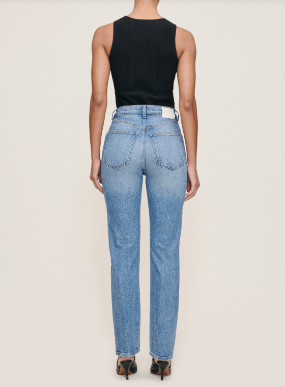 DL1961 Kristy High Rise Cigarette in Meadow Lake