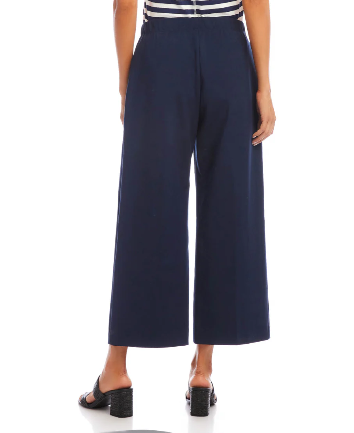 Karen Kane Cropped To Perfection Wide Leg Pants