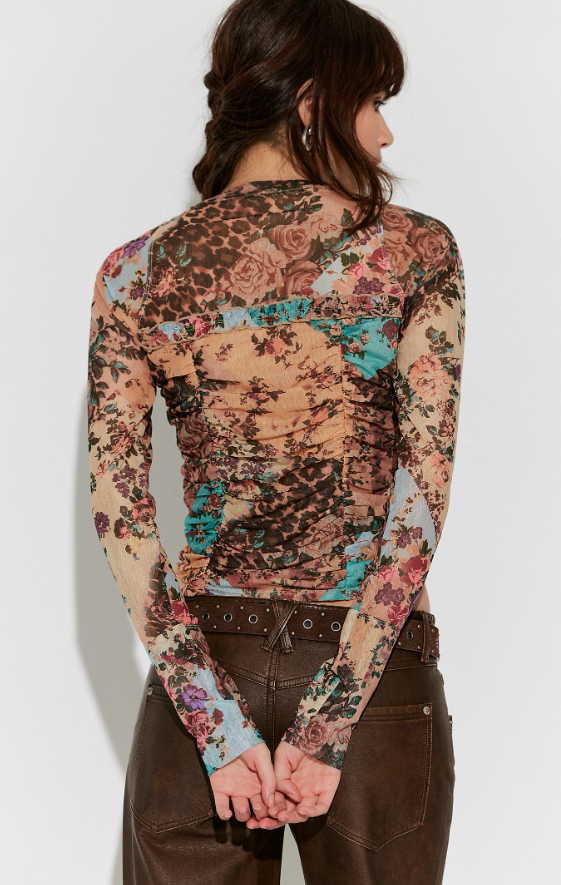 Free People Ariana Long Sleeve Top