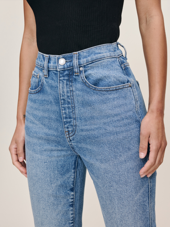 DL1961 Kristy High Rise Cigarette in Meadow Lake