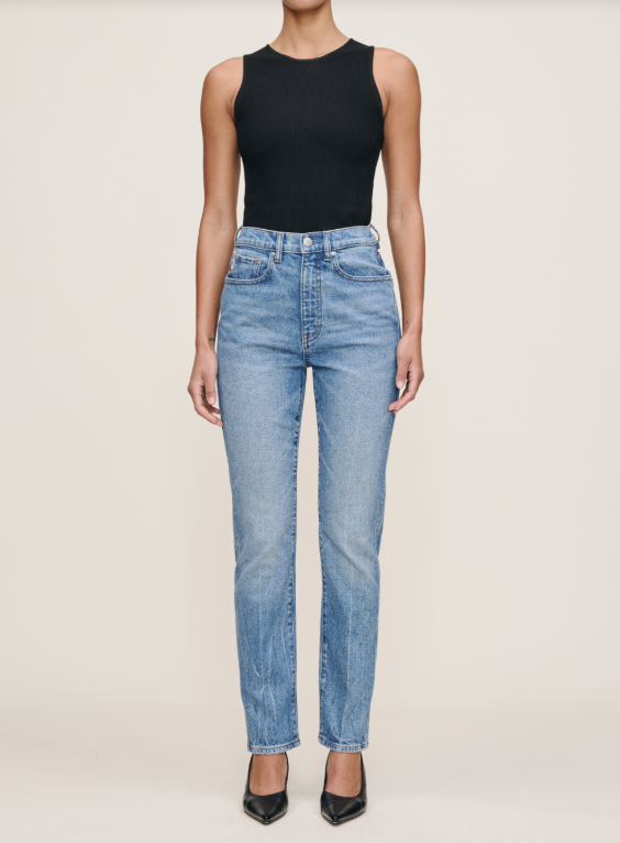 DL1961 Kristy High Rise Cigarette in Meadow Lake