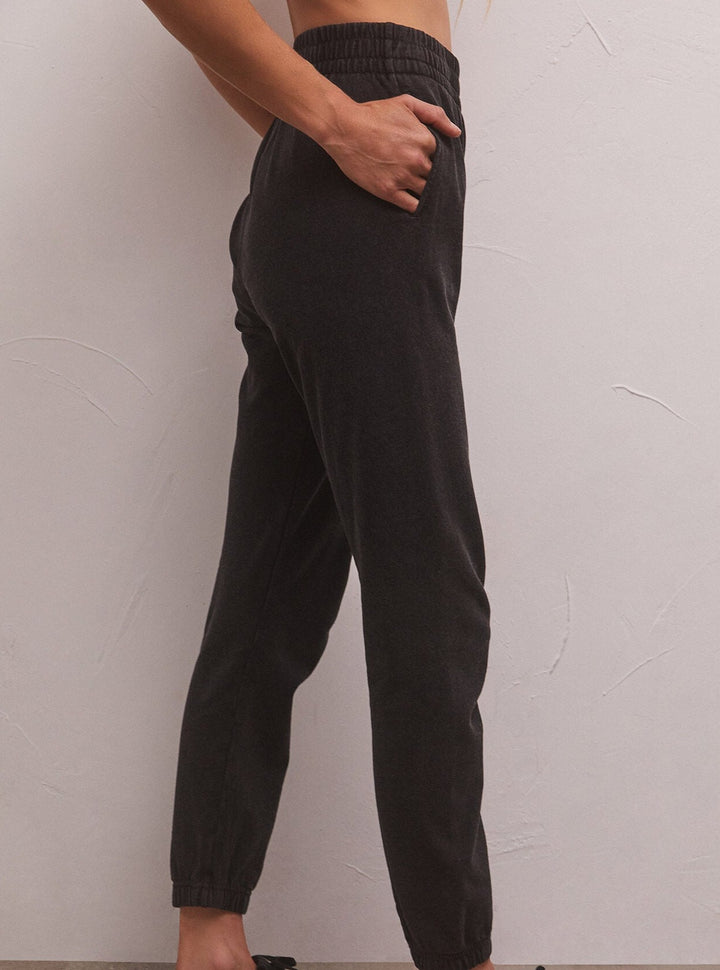 Z Supply Slim Knit Denim Jogger