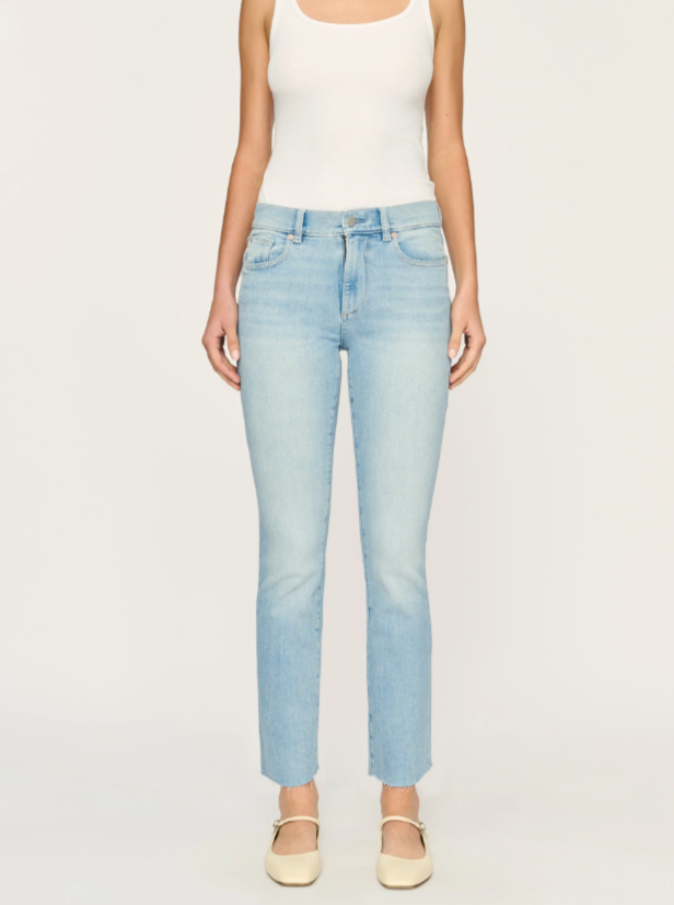 DL1961 Mara Mid Rise Straight in Fountain