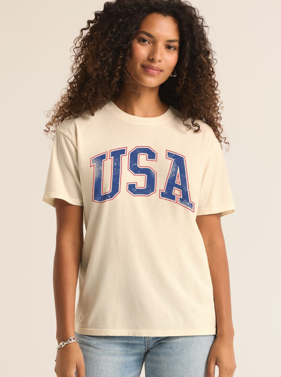 Z Supply USA Boyfriend Tee