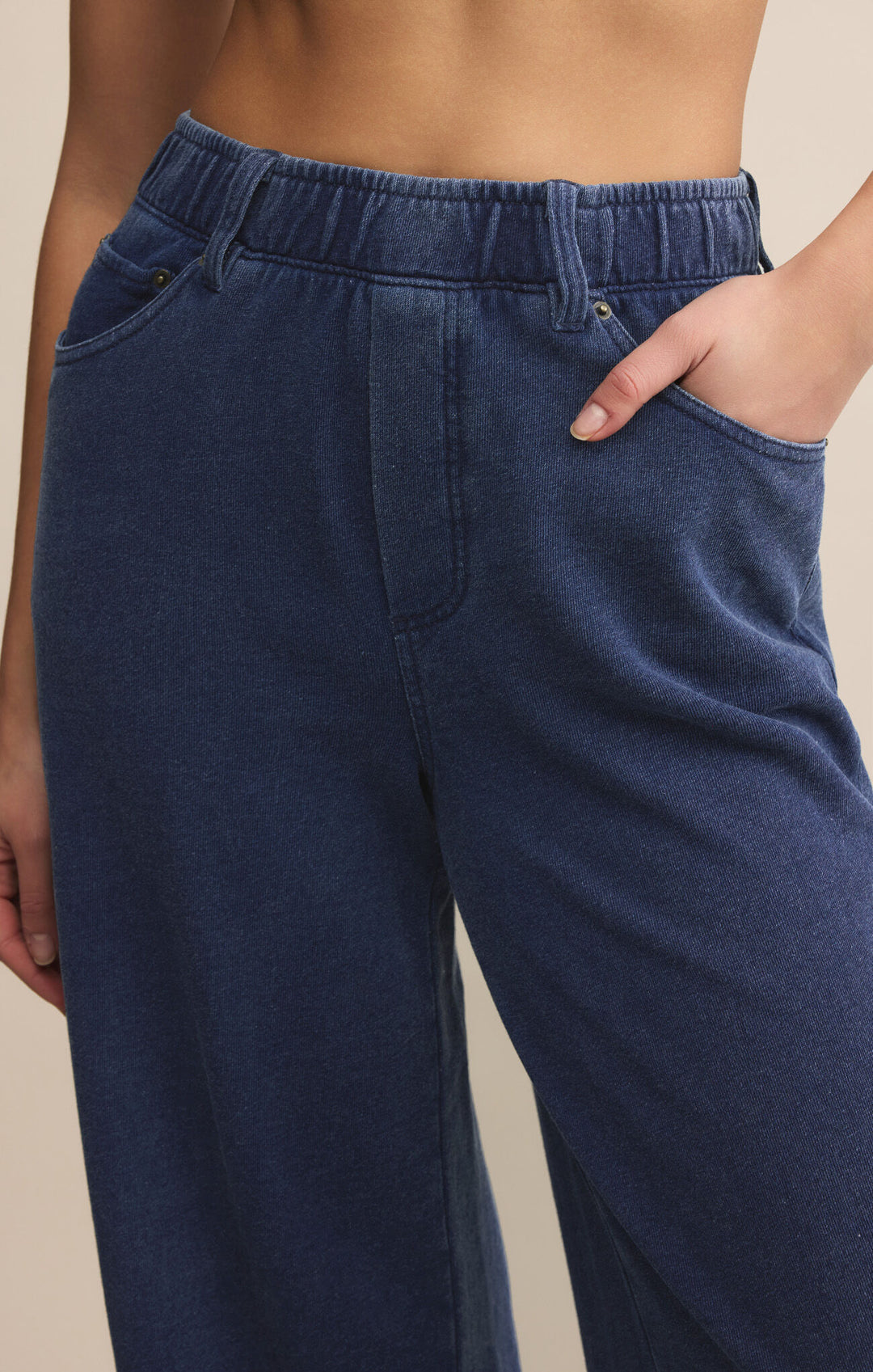 Z Supply Entourage Knit Denim Pant