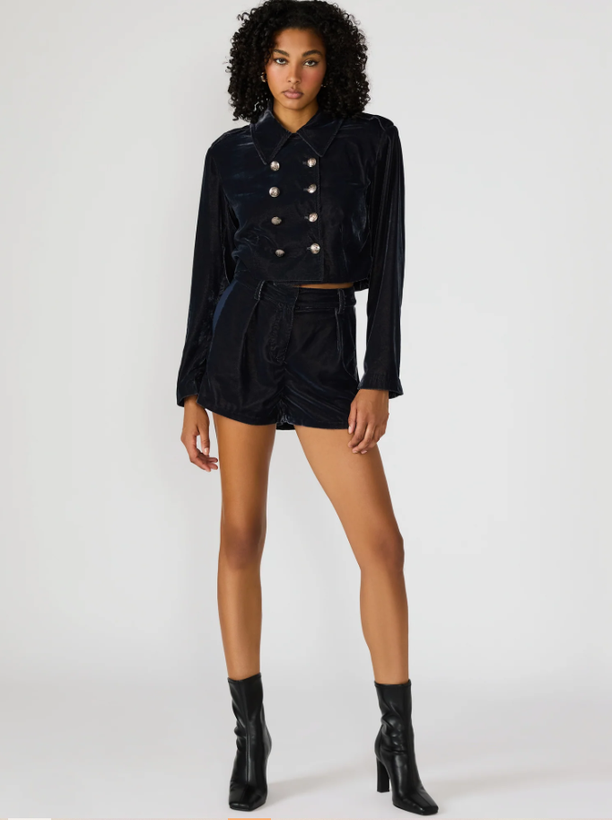 Steve Madden Minnetta Velvet Short