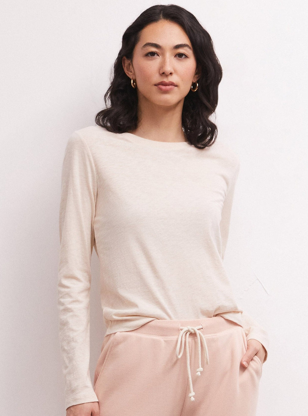 Z Supply Modern Slub Long Sleeve Tee